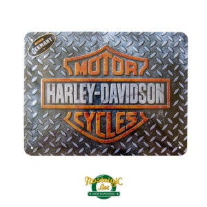26250 Metal Plate 15x20sm - Harley Davidson Motor Cycles